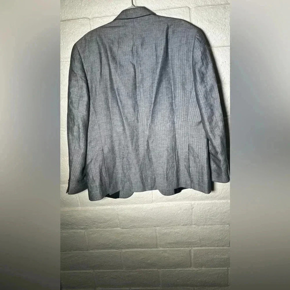 Tommy Hilfiger Men's Blazer Jacket - Dark Grey - Picture 3 of 7